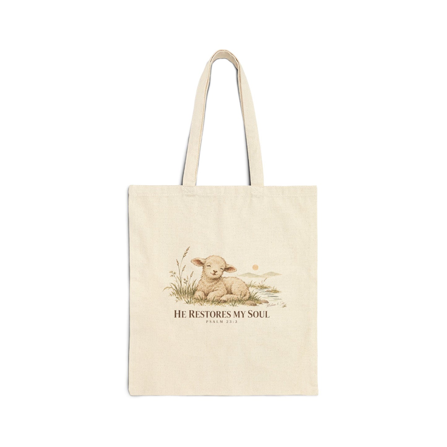Cotton Canvas Tote Bag