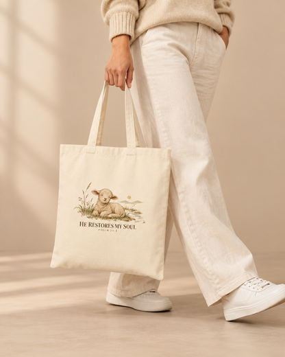 Cotton Canvas Tote Bag