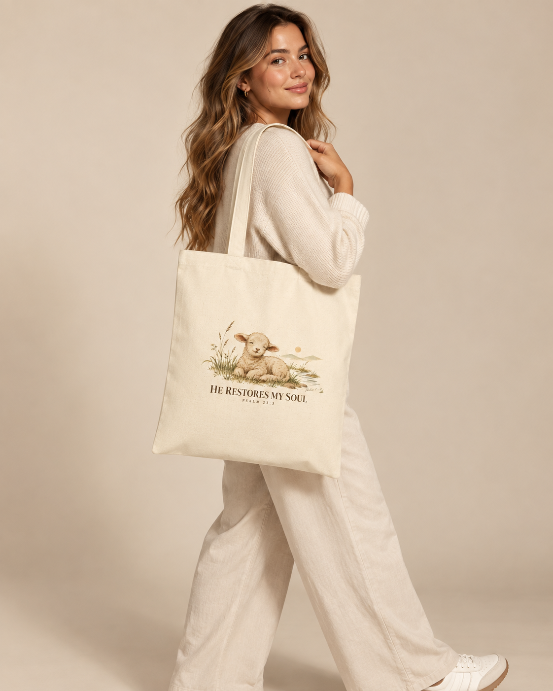 Cotton Canvas Tote Bag