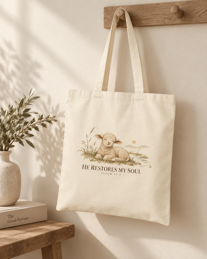 Cotton Canvas Tote Bag