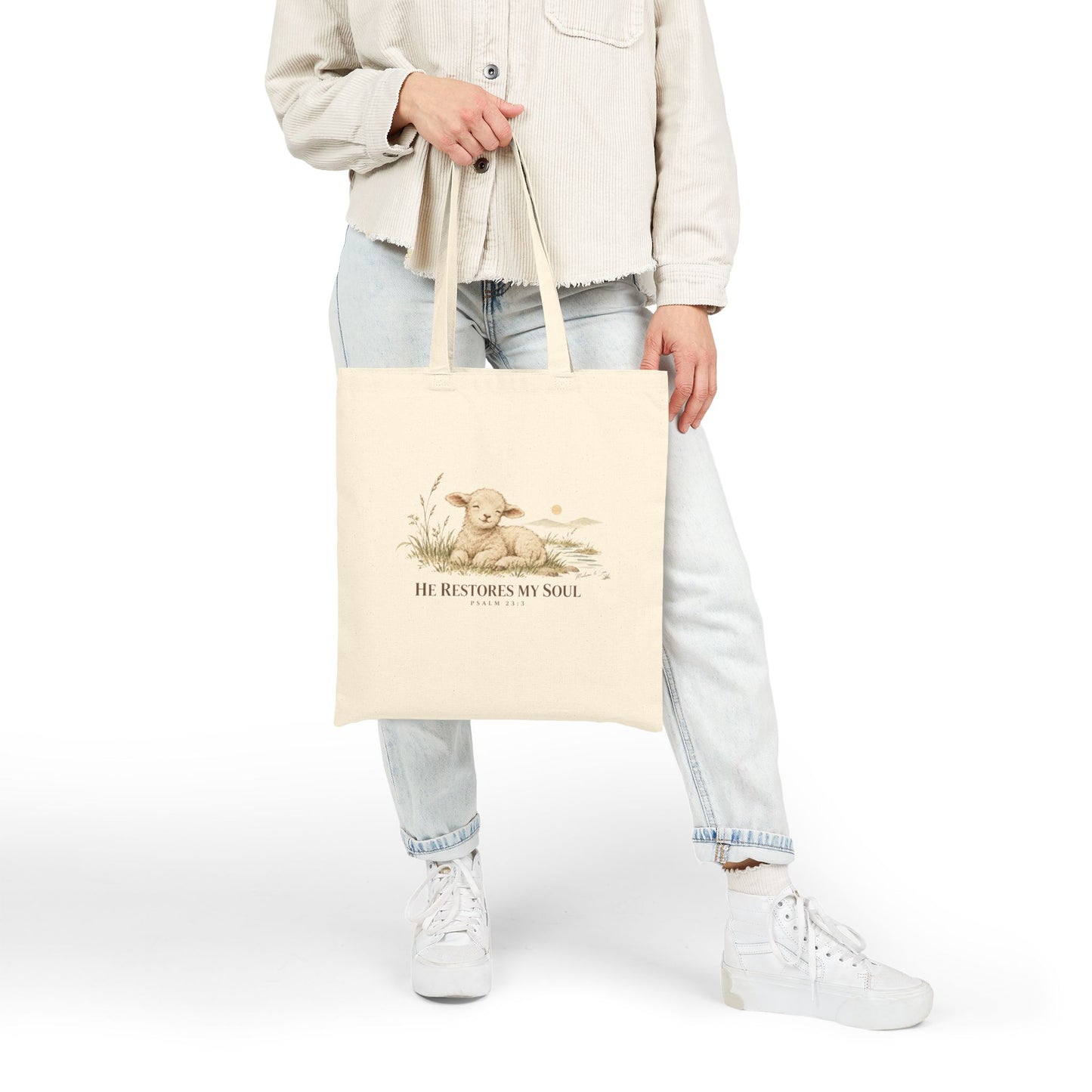 Cotton Canvas Tote Bag