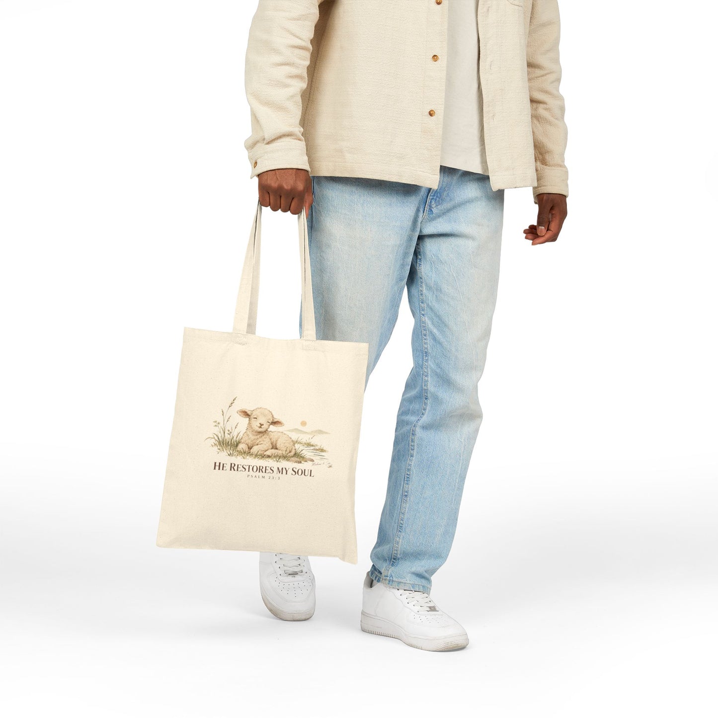 Cotton Canvas Tote Bag
