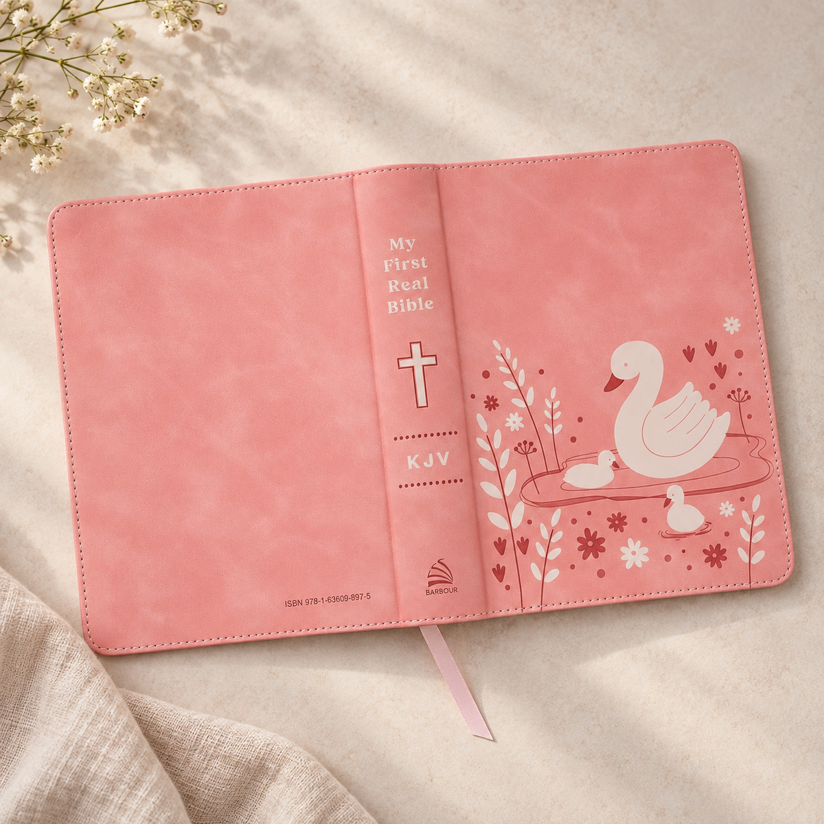 My First Real Bible for Girls KJV | Pink Kids Bible Ages 3 to 5